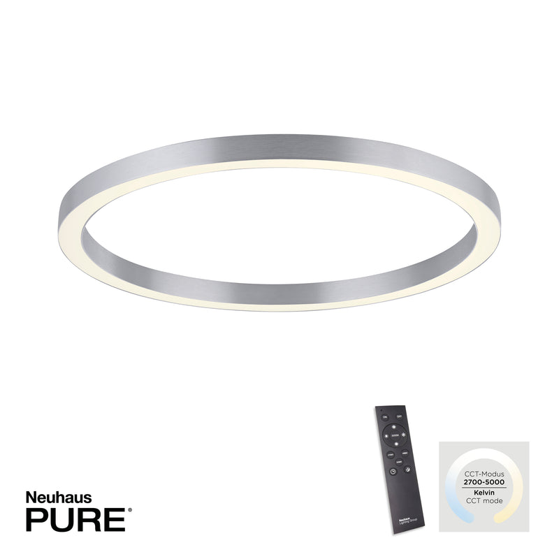 Plafoniera Paul Neuhaus PURE-LINES LED Aluminiu
