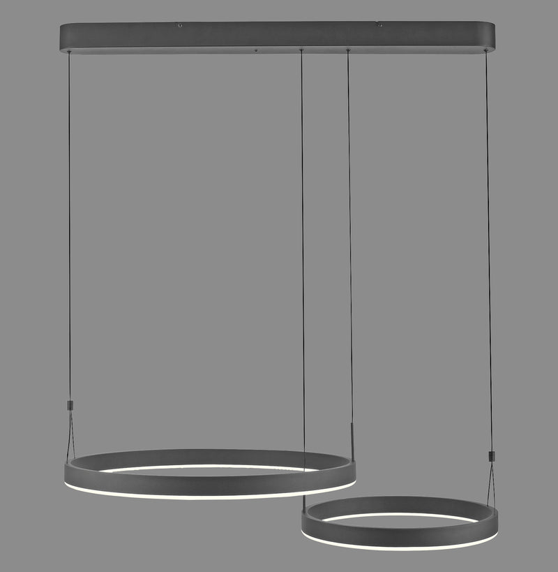 Lustra Paul Neuhaus ESKO 2xLED Negru