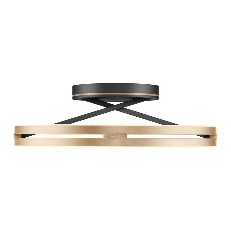 Plafoniera Paul Neuhaus PURE LOOP 2xLED Negru
