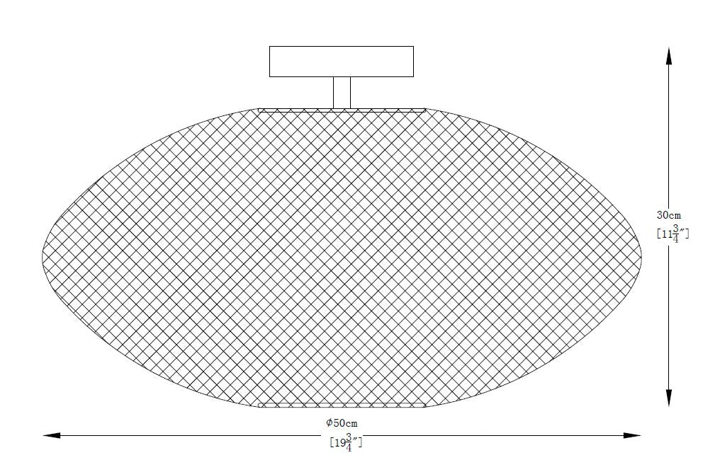 Plafoniera Orion A8193-GD 1 x E27 MAX 40W Ø50 H30 corp metalic auriu