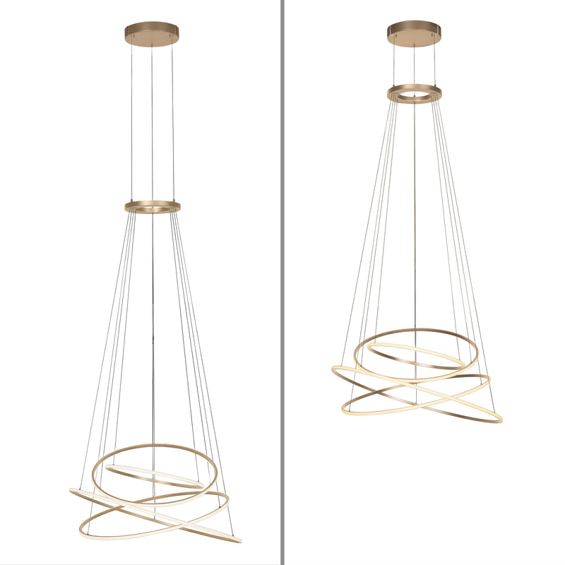 Lustra Paul Neuhaus PURE E-FLYING RINGS LED Maro