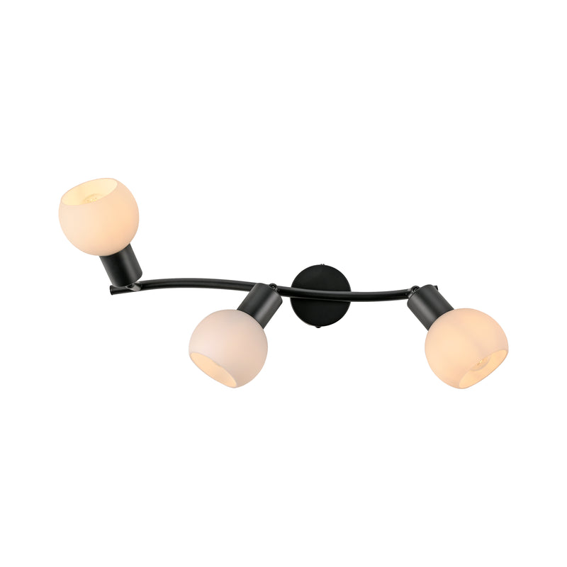 Plafoniera Paul Neuhaus LOKI 3xE14 Negru