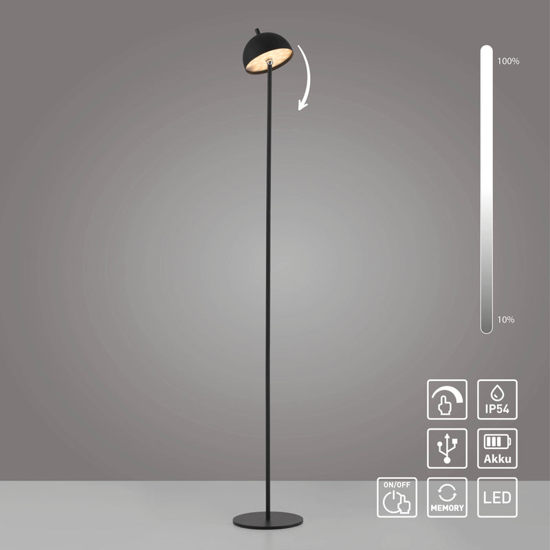 Lampadar Paul Neuhaus BELLIS LED Negru