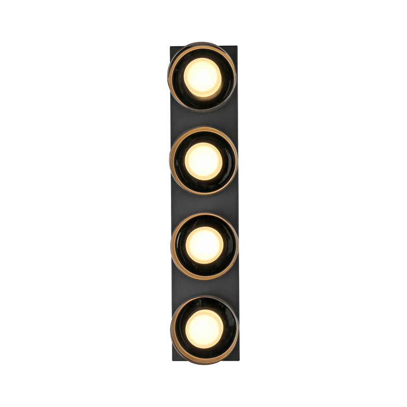 Plafoniera Paul Neuhaus RIKA 4xLED Negru