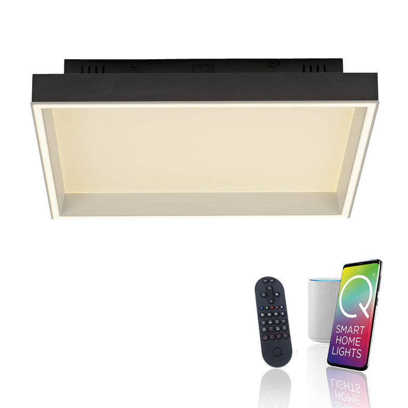 Plafoniera Paul Neuhaus Q-MAGONG LED Negru