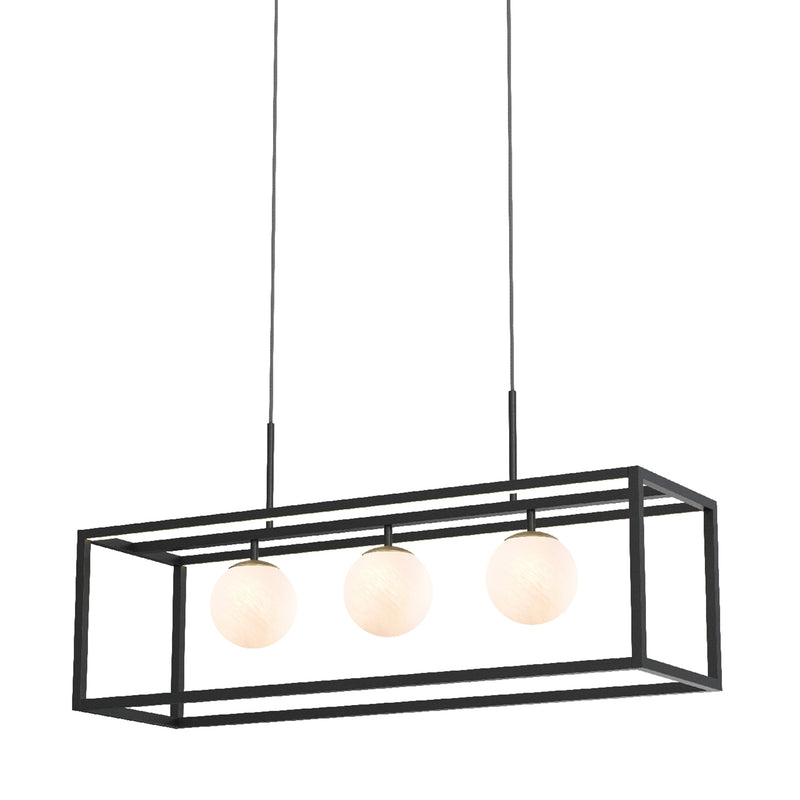 Lustra Zuma Line PIRO G9 LED/LED Negru Mat