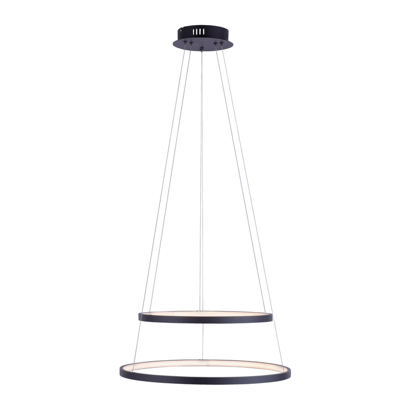 Lustra Paul Neuhaus CIRCLE 2xLED Antracit