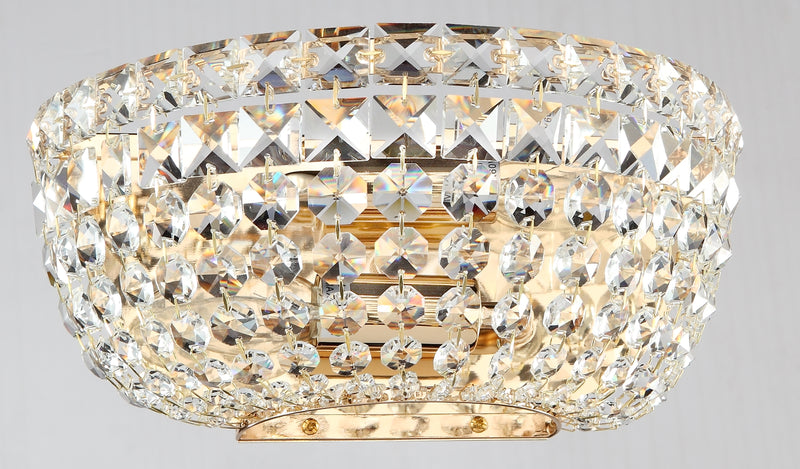 Aplica Cristal Maytoni Classic Basfor Auriu antic, 2XE14