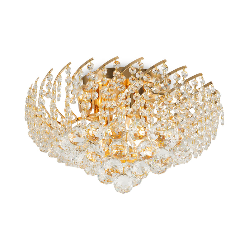 Plafoniera Living Maytoni Classic Karolina Auriu, 6XE14