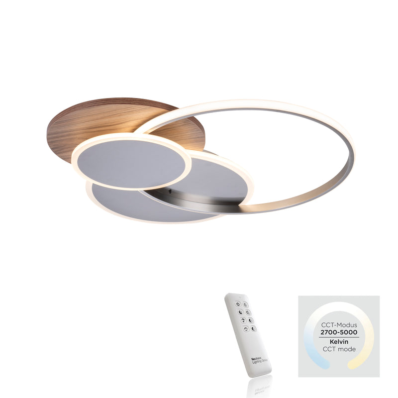 Plafoniera Paul Neuhaus PALMA LED Lemn