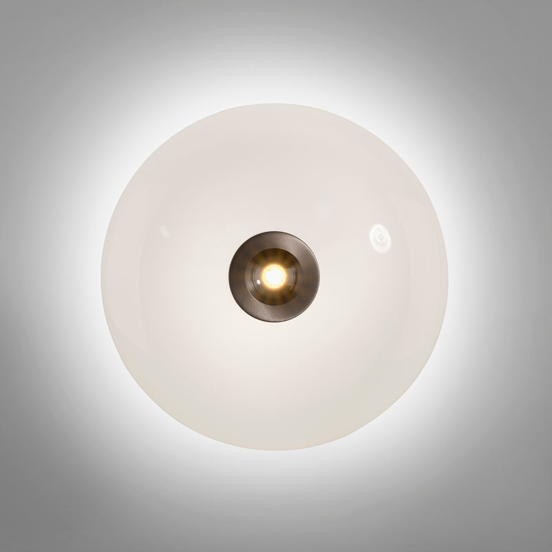 Plafoniera Paul Neuhaus PURE VITRUM 2xLED Maro Metalic