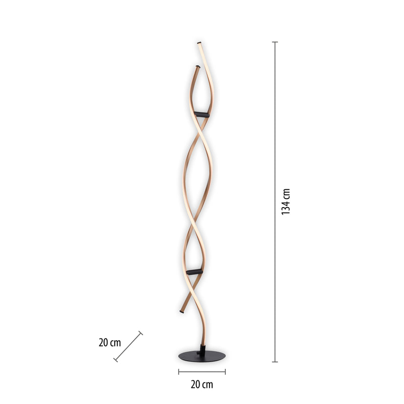 Lampadar Paul Neuhaus POLINA LED Auriu
