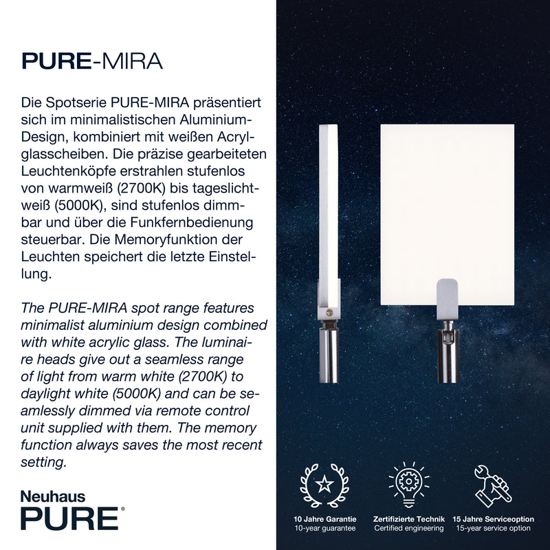 Lampadar Paul Neuhaus PURE-MIRA LED Antracit