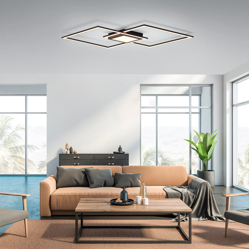 Plafoniera Zuma Line ASMIN LED Negru