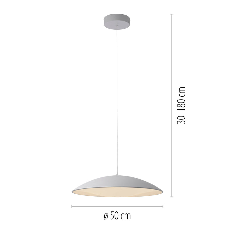 Lustra Paul Neuhaus LENTE LED Alb