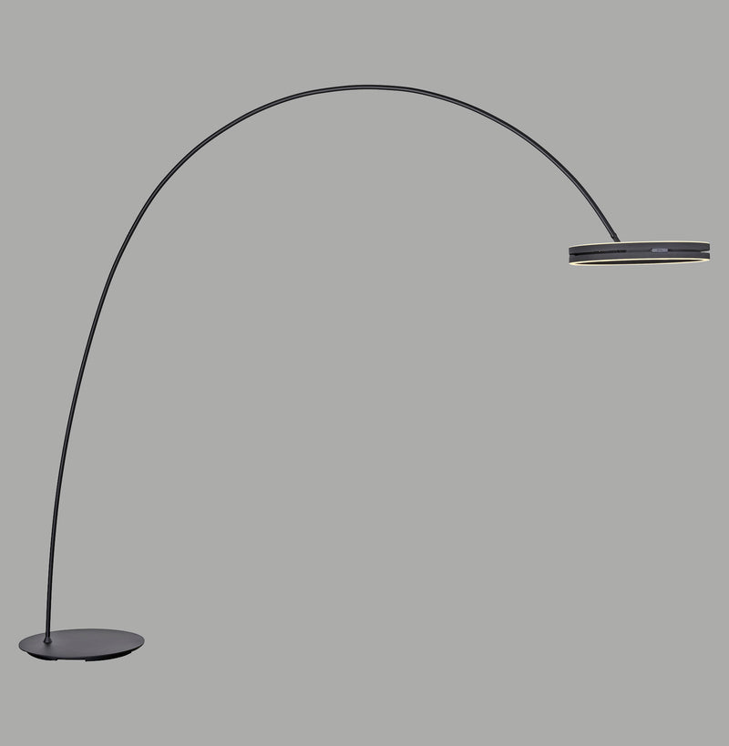Lampadar Paul Neuhaus PURE LOOP-BOW 2xLED Negru
