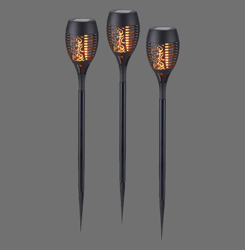 Lampa Exterior Paul Neuhaus FACKEL-SOL LED Negru
