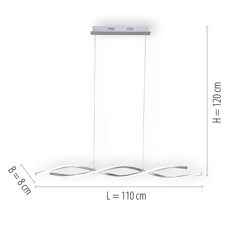 Lustra Paul Neuhaus POLINA 2xLED Otel