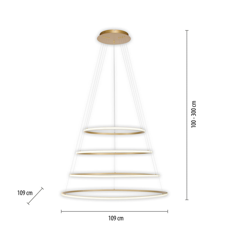 Lustra Paul Neuhaus TESSARA LED Alama Mat
