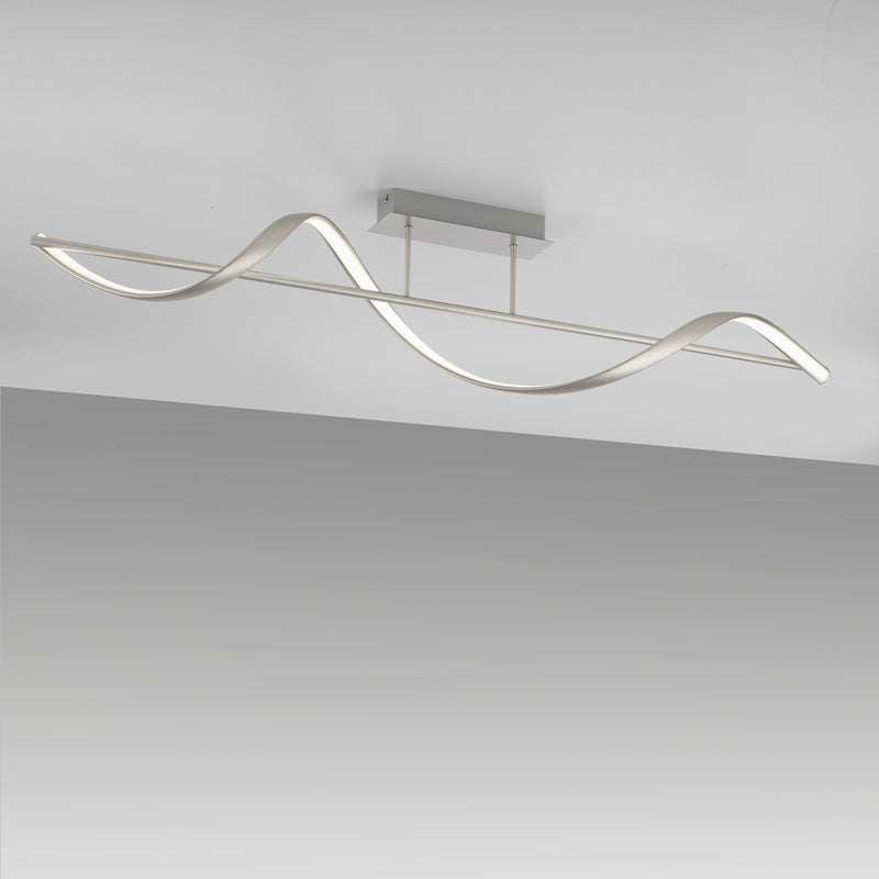 Plafoniera Paul Neuhaus Q-SWING LED Argintiu