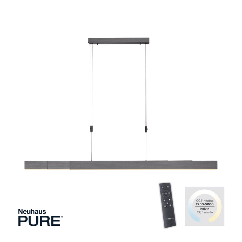 Lustra Paul Neuhaus PURE-MOTO 3xLED Gri