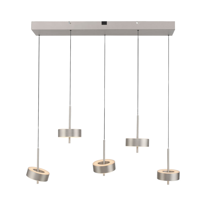 Lustra Paul Neuhaus Q-ROTATE 5xLED Aluminiu
