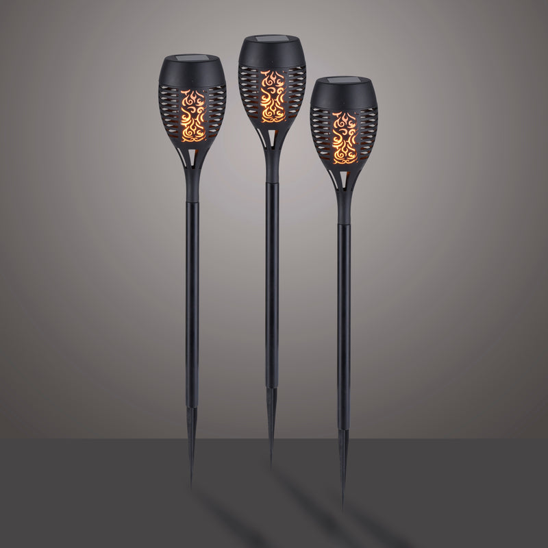 Lampa Exterior Paul Neuhaus FACKEL-SOL LED Negru