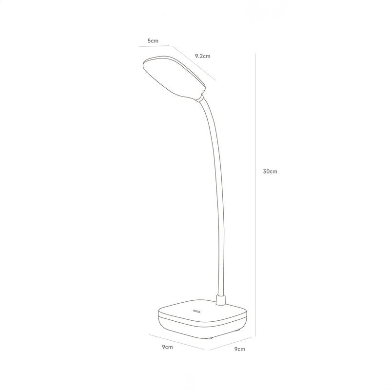 Veioza Zuma Line BIURKOWA LED Alb
