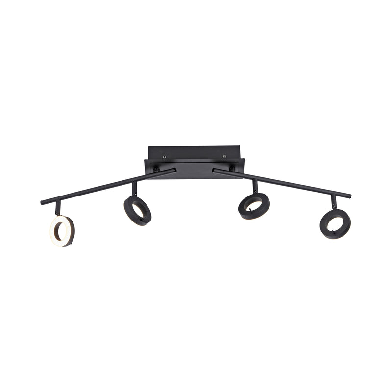 Plafoniera Paul Neuhaus SILEDA 4xLED Negru
