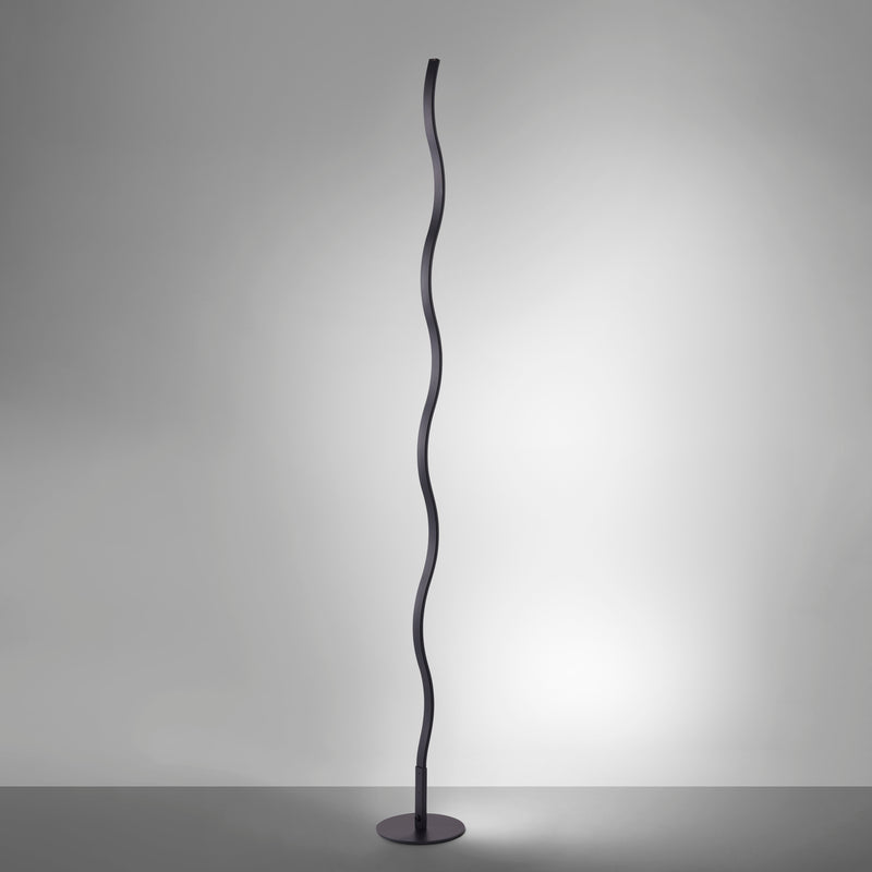 Lampadar Paul Neuhaus WAVE LED Negru