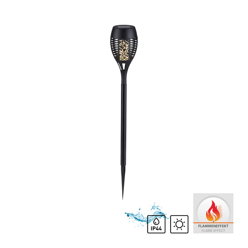 Lampa Exterior Paul Neuhaus FACKEL-SOL LED Negru
