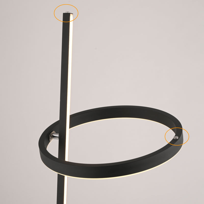 Lampadar Paul Neuhaus RITUS 2xLED Negru
