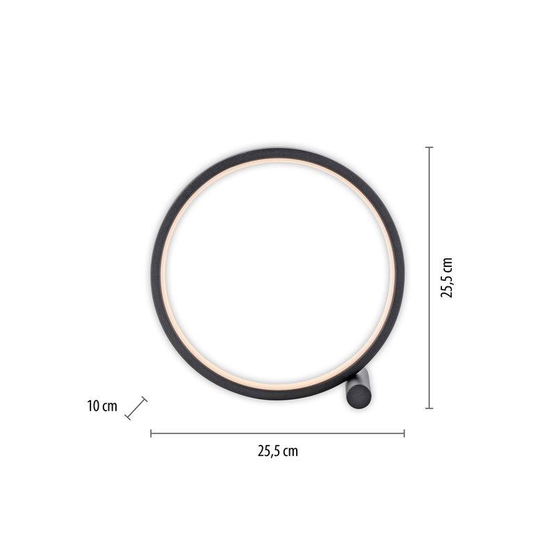 Veioza Paul Neuhaus MINI RITUS LED Negru