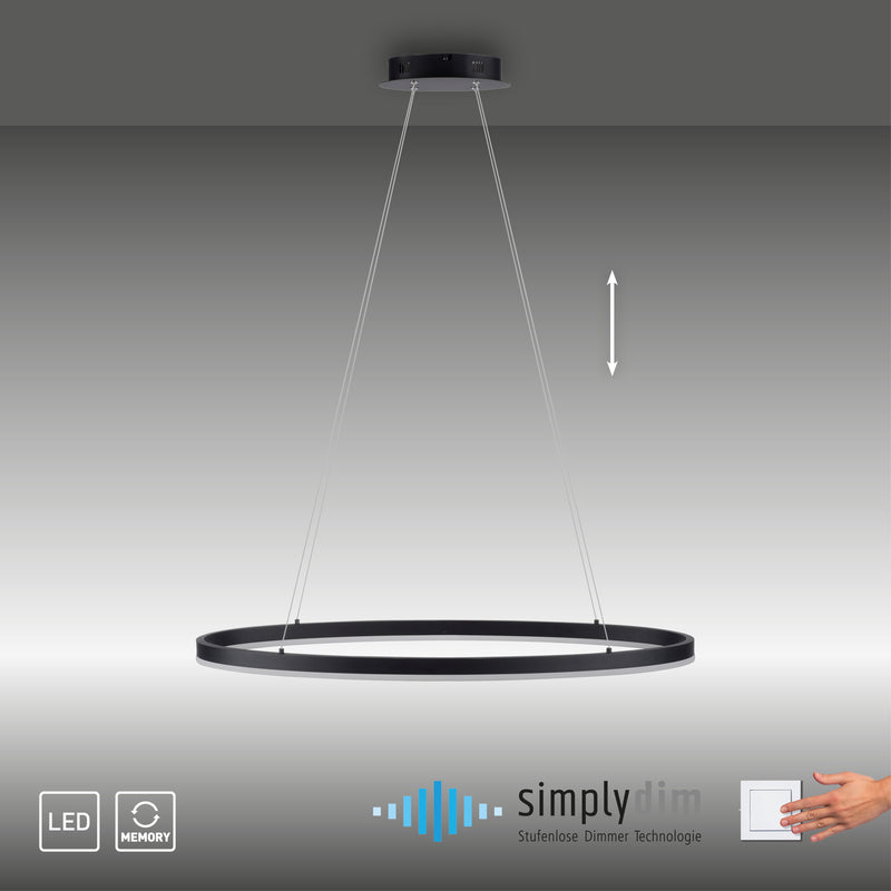 Lustra Paul Neuhaus TITUS LED Antracit