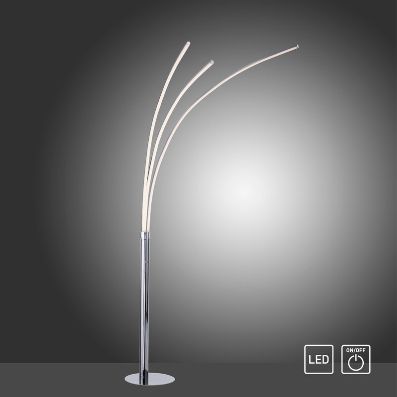 Lampadar Paul Neuhaus MAJA 3xLED Crom