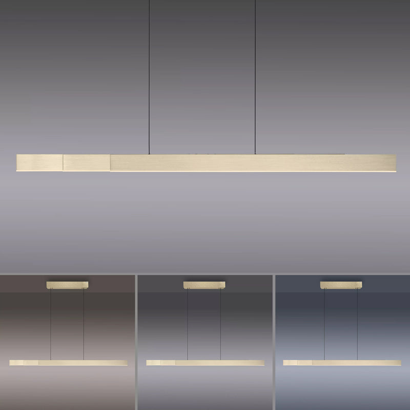 Lustra Paul Neuhaus PURE-MOTO-RISE 3xLED Auriu