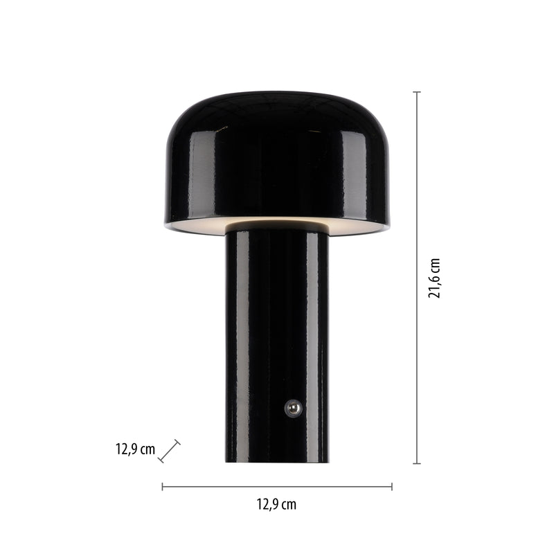 Veioza Zuma Line AGNES LED Negru