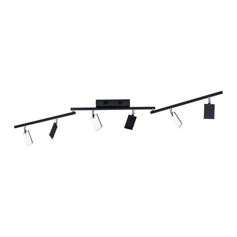 Plafoniera Paul Neuhaus PURE-MIRA 6xLED Negru