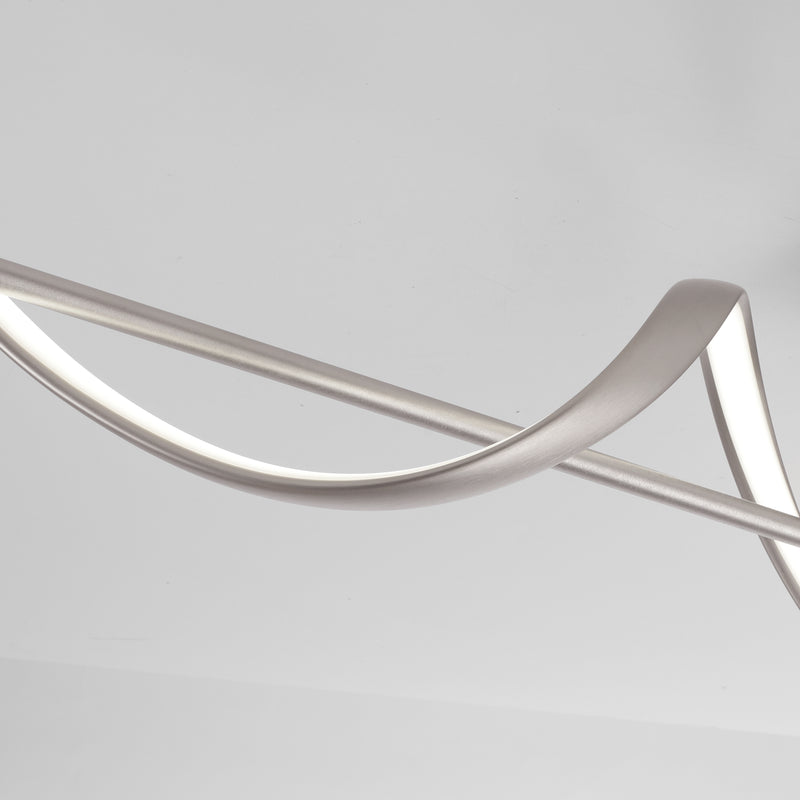 Plafoniera Paul Neuhaus Q-SWING LED Argintiu