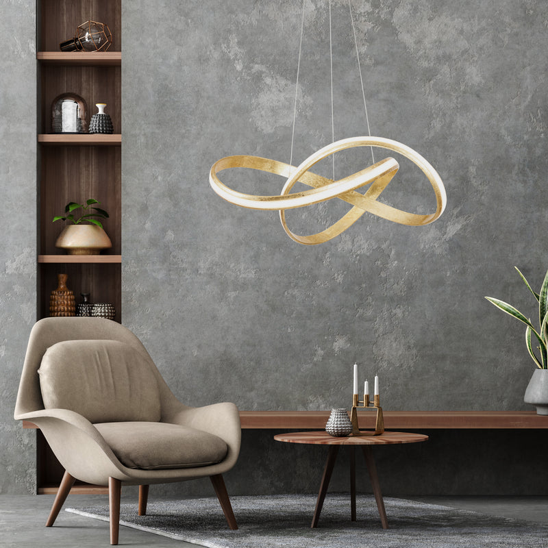 Lustra Paul Neuhaus MELINDA LED Auriu