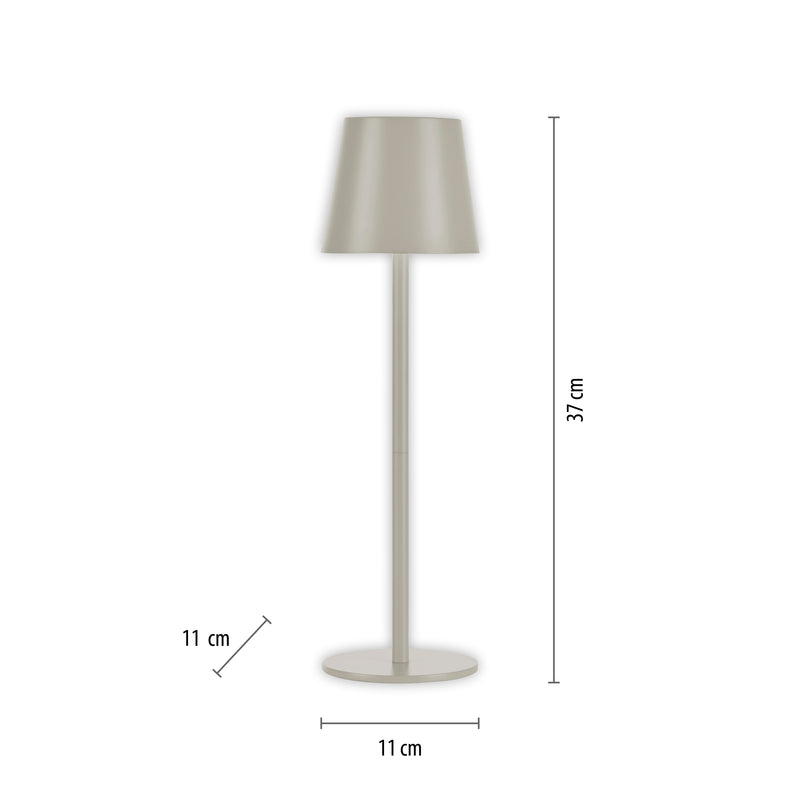 Veioza Zuma Line EURIA LED Greige