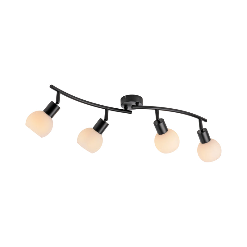 Plafoniera Paul Neuhaus LOKI 4xE14 Negru