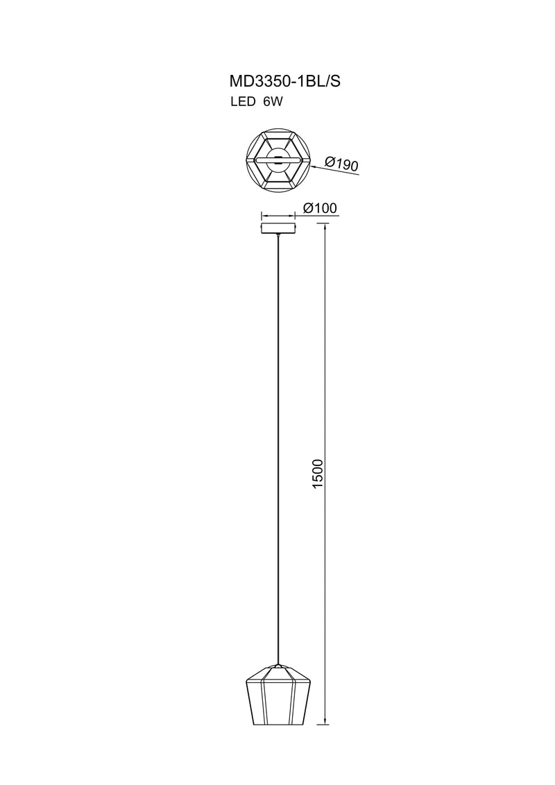 Lustra Zuma Line COLORE LED Fumuriu