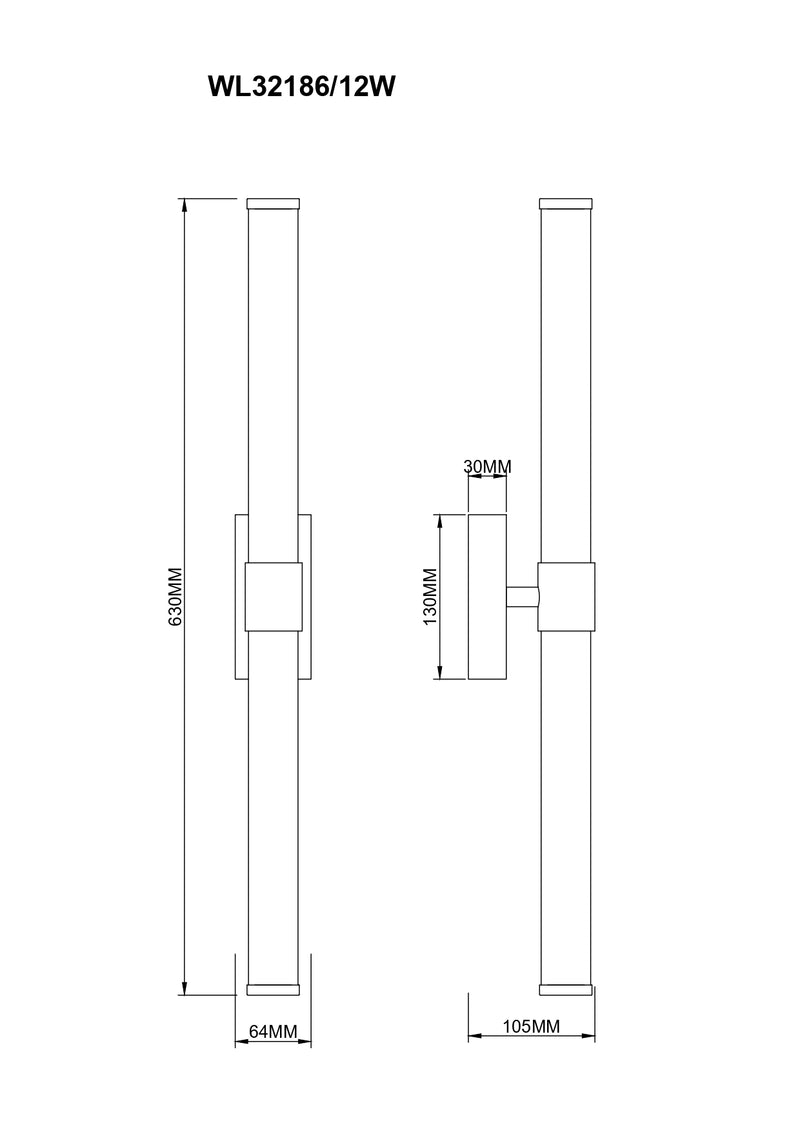 Aplica Zuma Line EDDIE LED Argintiu