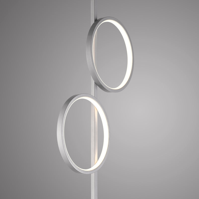 Lampadar Paul Neuhaus MINI RITUS 2xLED Argintiu
