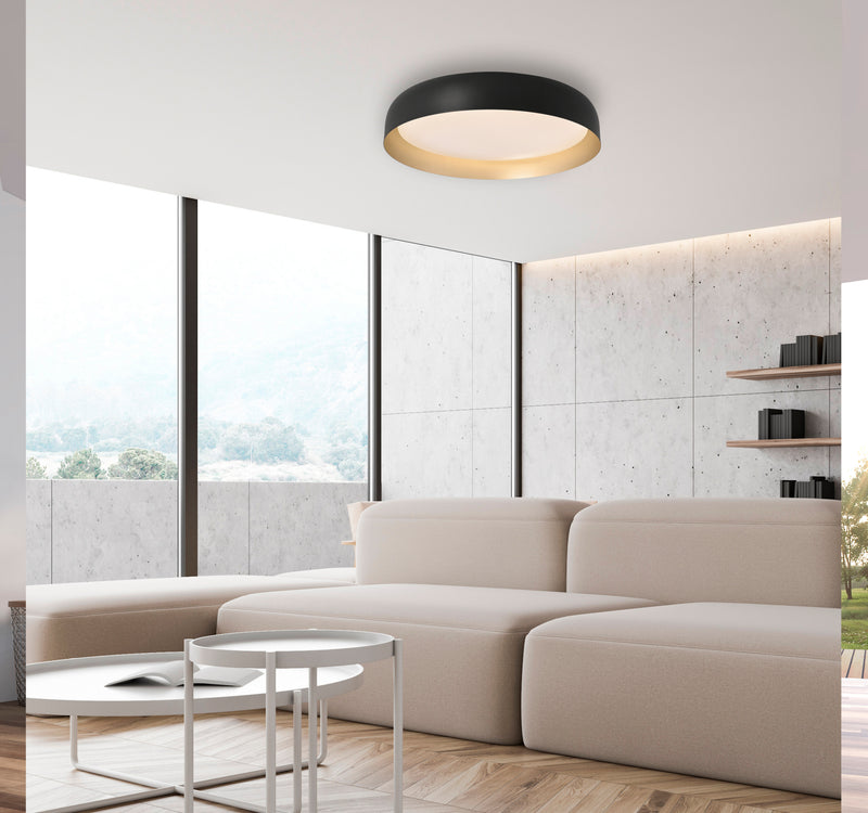 Plafoniera Paul Neuhaus OSKO LED Negru