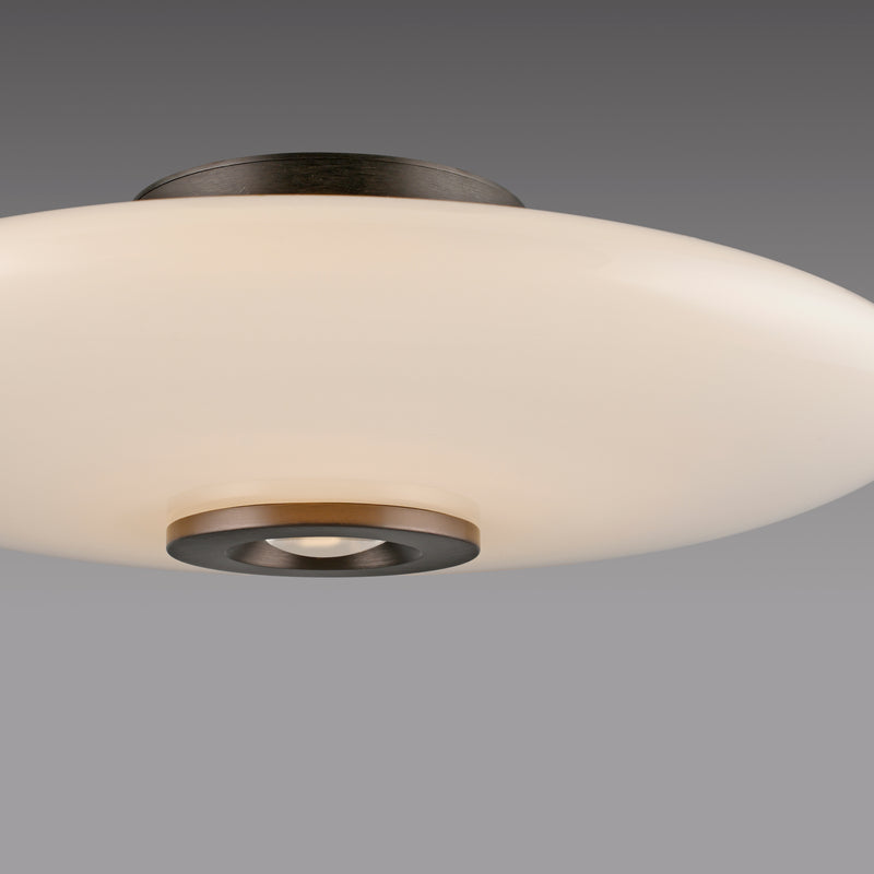 Plafoniera Paul Neuhaus PURE VITRUM 2xLED Maro Metalic