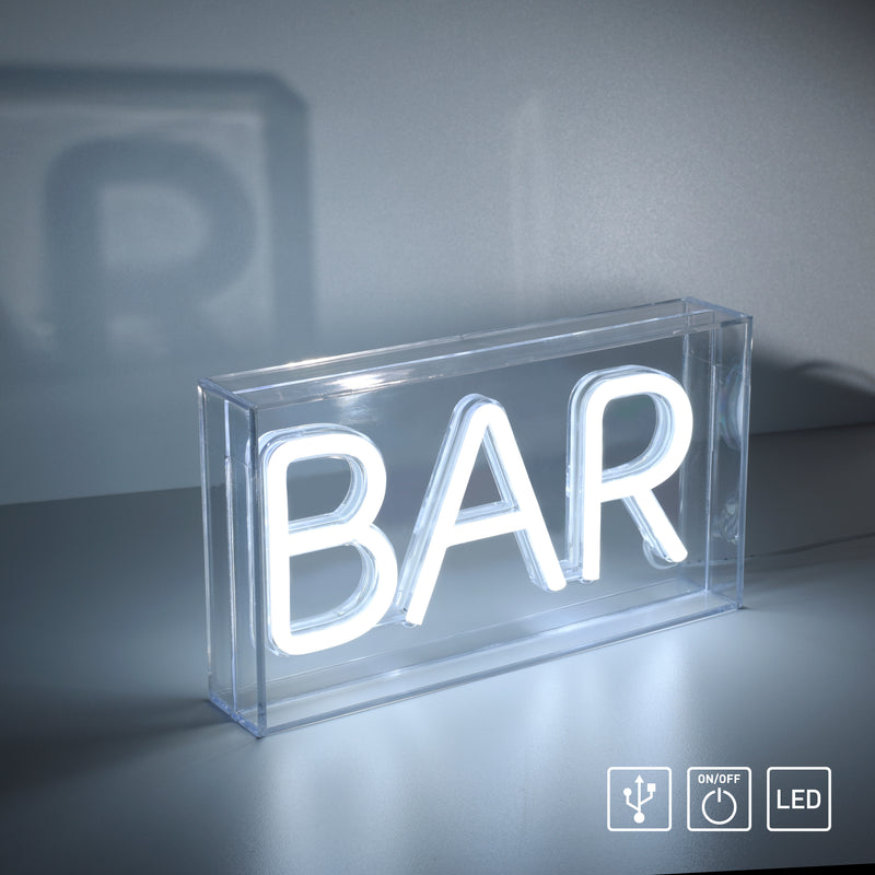 Aplica Zuma Line NEON-BAR LED Alb
