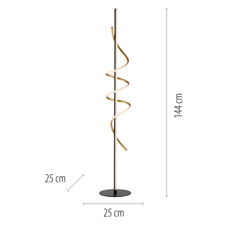 Lampadar Paul Neuhaus EMANDA LED Negru