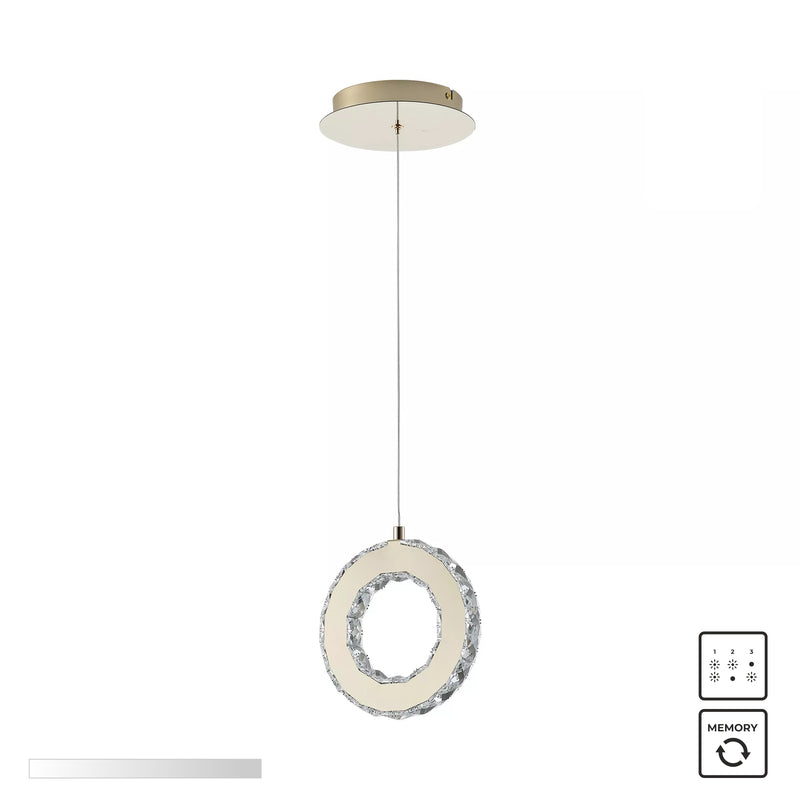 Lustra Zuma Line GIRONA LED Auriu